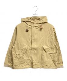 SIERRA DESIGNS×ROCOCO（シエラデザインズ×ロココ）の古着「別注 60/40クロス ショートモッズパーカー」｜ベージュ