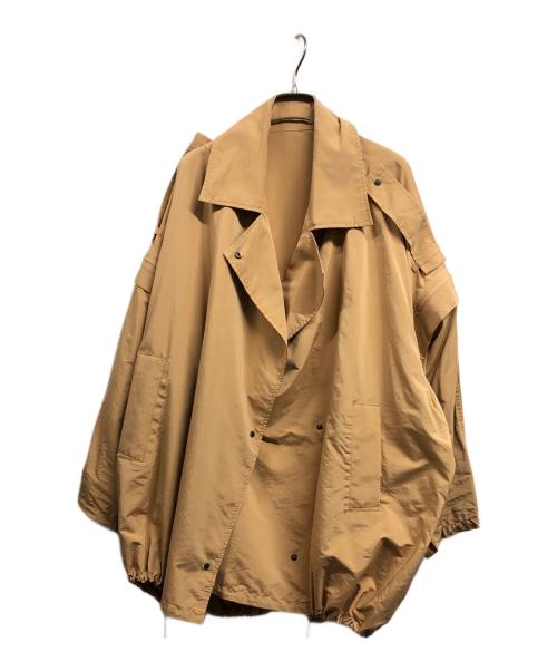 Adam et Rope（アダム エ ロペ）Adam et Rope (アダム エ ロペ) 2WAYミリタリーショートトレンチ ベージュ サイズ:Ｆの古着・服飾アイテム