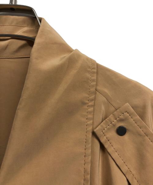 Adam et Rope（アダム エ ロペ）Adam et Rope (アダム エ ロペ) 2WAYミリタリーショートトレンチ ベージュ サイズ:Ｆの古着・服飾アイテム