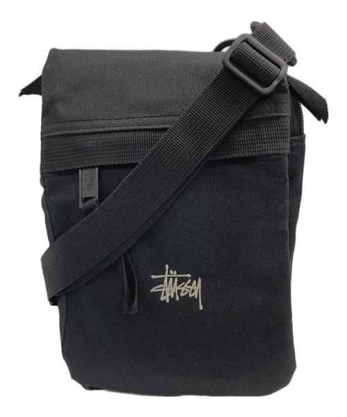 stussy（ステューシー）stussy (ステューシー) ショルダーポーチ ブラックの古着・服飾アイテム