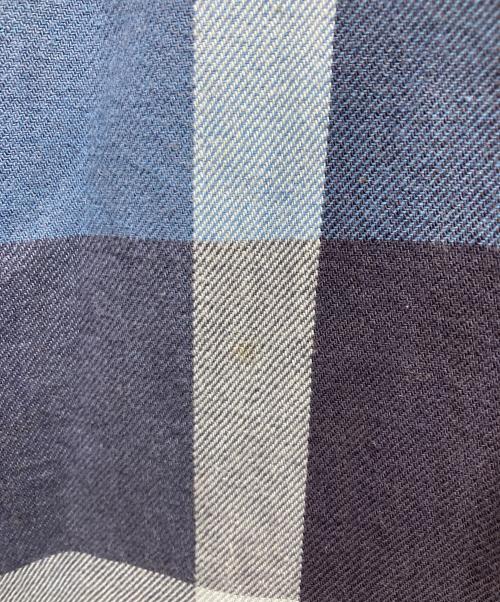 BLACK LABEL CRESTBRIDGE（ブラックレーベル クレストブリッジ）BLACK LABEL CRESTBRIDGE (ブラックレーベル クレストブリッジ) チェスターコート ブルー サイズ:Mの古着・服飾アイテム