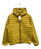 SHIPS anyシップスエニィ）の古着「ナイロン スマート ライト ダウン パーカー」｜イエロー