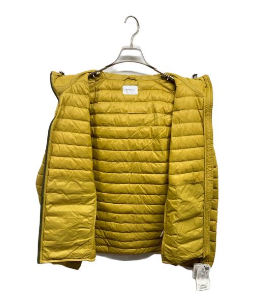 SHIPS any（シップスエニィ）SHIPS any (シップスエニィ) ナイロン スマート ライト ダウン パーカー イエロー サイズ:L 未使用品の古着・服飾アイテム