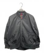 ALPHAアルファ）の古着「フライトジャケット」｜ブラック