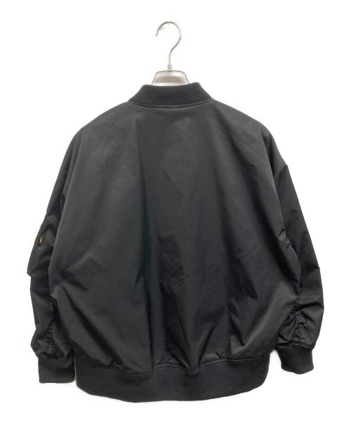 ALPHA（アルファ）ALPHA (アルファ) フライトジャケット ブラック サイズ:Mの古着・服飾アイテム