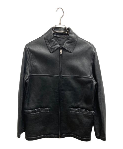 J.CREW（ジェイクルー）J.CREW (ジェイクルー) レザージャケット ブラック サイズ:XSの古着・服飾アイテム