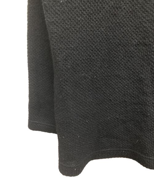 COMME des GARCONS HOMME（コムデギャルソン オム）COMME des GARCONS HOMME (コムデギャルソン オム) vネックウールニット ブラック サイズ:Freeの古着・服飾アイテム