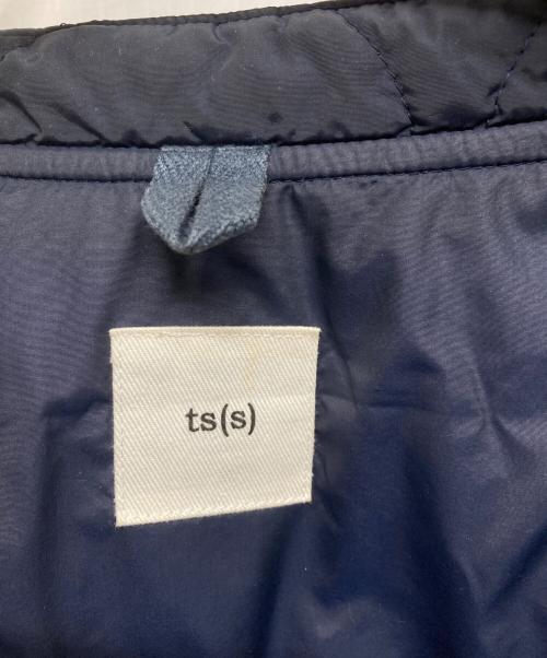 ts(s)（ティーエスエス）ts(s) (ティーエスエス) キルティングベスト ネイビー サイズ:3の古着・服飾アイテム