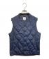 ts(s)（ティーエスエス）の古着「キルティングベスト」｜ネイビー