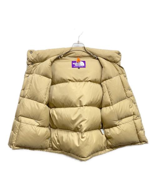 THE NORTHFACE PURPLELABEL（ザ・ノースフェイス パープルレーベル）THE NORTHFACE PURPLELABEL (ザ・ノースフェイス パープルレーベル) ダウンベスト ベージュ サイズ:Lの古着・服飾アイテム