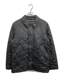 swiss chriss（スイス クリス）の古着「キルティングジャケット」｜ブラック