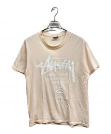 stussy（ステューシー）の古着「半袖Tシャツ/stussyTシャツ」｜ピンク