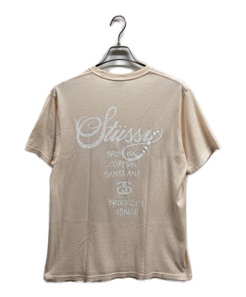 stussy（ステューシー）stussy (ステューシー) 半袖Tシャツ/stussyTシャツ ピンク サイズ:Mの古着・服飾アイテム