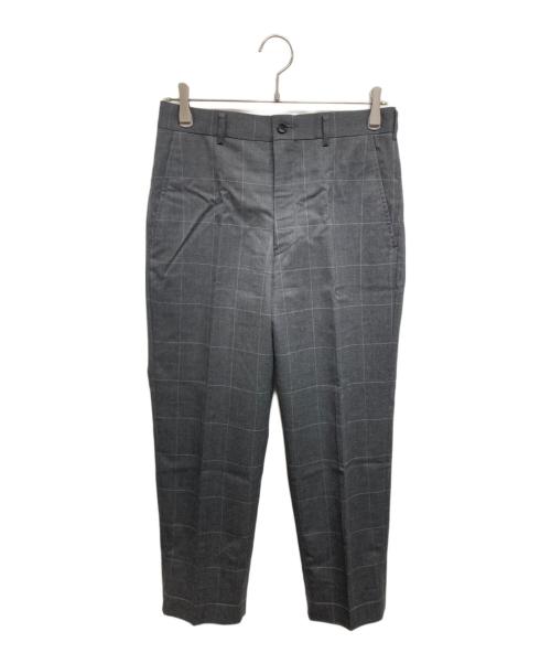 COMME des GARCONS HOMME PLUS（コムデギャルソンオムプリュス）COMME des GARCONS HOMME PLUS (コムデギャルソンオムプリュス) ウールスラックス グレー サイズ:XSの古着・服飾アイテム