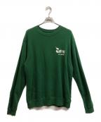 uniform experimentユニフォームエクスペリメント）の古着「23ss JAZZY JAY CREWNECK」｜グリーン