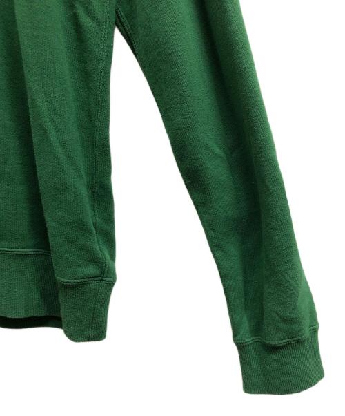 uniform experiment（ユニフォームエクスペリメント）uniform experiment (ユニフォームエクスペリメント) 23ss JAZZY JAY CREWNECK グリーン サイズ:4の古着・服飾アイテム