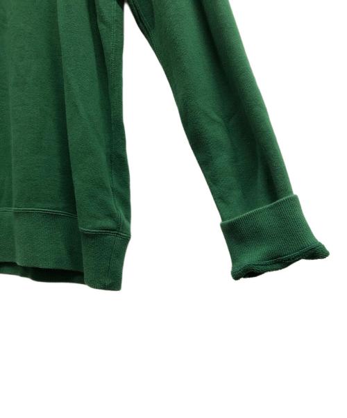 uniform experiment（ユニフォームエクスペリメント）uniform experiment (ユニフォームエクスペリメント) 23ss JAZZY JAY CREWNECK グリーン サイズ:4の古着・服飾アイテム