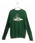 uniform experiment (ユニフォームエクスペリメント) 23ss JAZZY JAY CREWNECK グリーン サイズ:4：5000円
