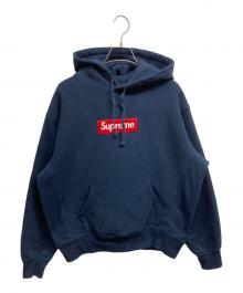 SUPREME（シュプリーム）の古着「Box Logo Hooded Sweatshirt」｜ネイビー