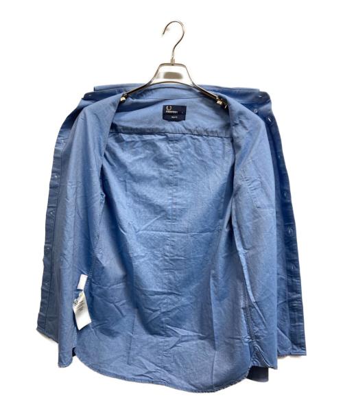 FRED PERRY（フレッドペリー）FRED PERRY (フレッドペリー) 長袖シャツ ブルー サイズ:Sの古着・服飾アイテム