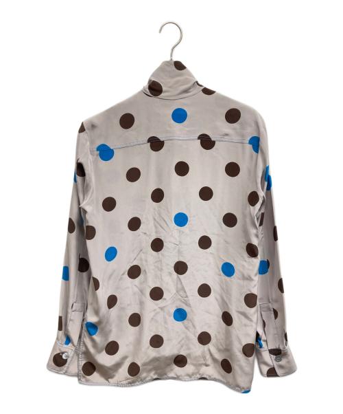 MARNI（マルニ）MARNI (マルニ) シルクボウタイブラウス ピンク サイズ:38の古着・服飾アイテム