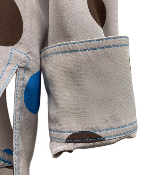 MARNI（マルニ）MARNI (マルニ) シルクボウタイブラウス ピンク サイズ:38の古着・服飾アイテム