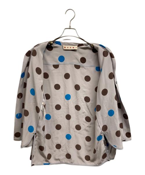 MARNI（マルニ）MARNI (マルニ) シルクボウタイブラウス ピンク サイズ:38の古着・服飾アイテム