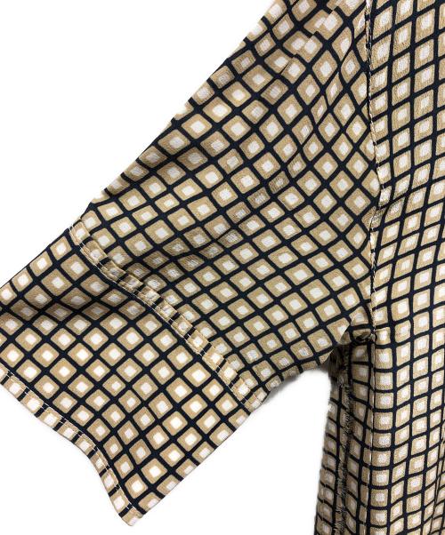 MARNI（マルニ）MARNI (マルニ) シルクスキッパーシャツ ベージュ サイズ:38の古着・服飾アイテム