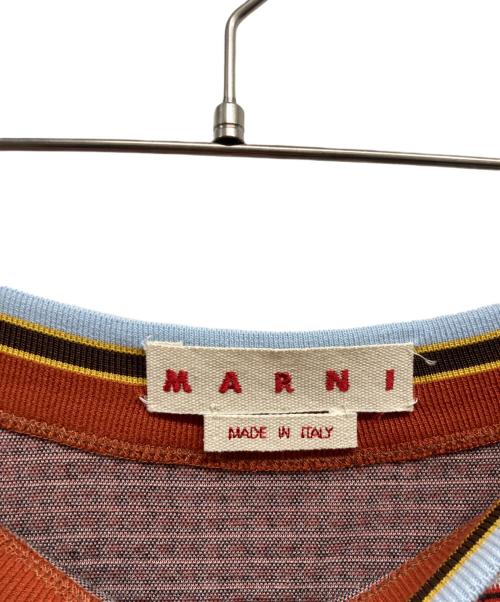 MARNI（マルニ）MARNI (マルニ) フレア ニットスカート レッド サイズ:40の古着・服飾アイテム