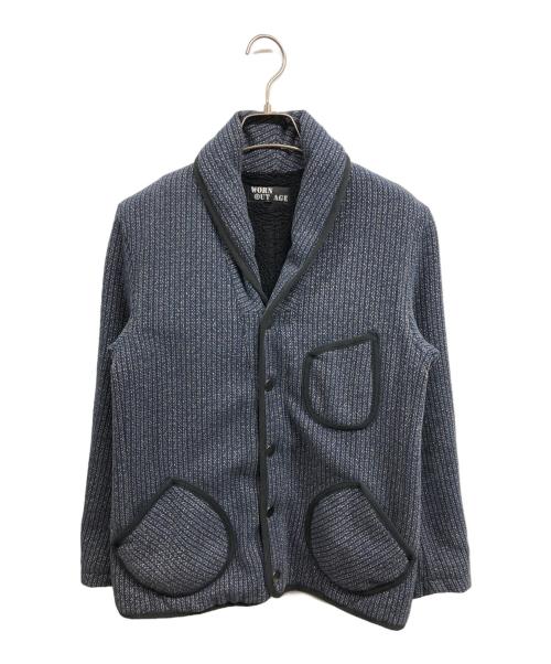 WORN OUT AGE（ウォーンアウトエイジ）WORN OUT AGE (ウォーンアウトエイジ) ビーチクロスジャケット ネイビー サイズ:Sの古着・服飾アイテム