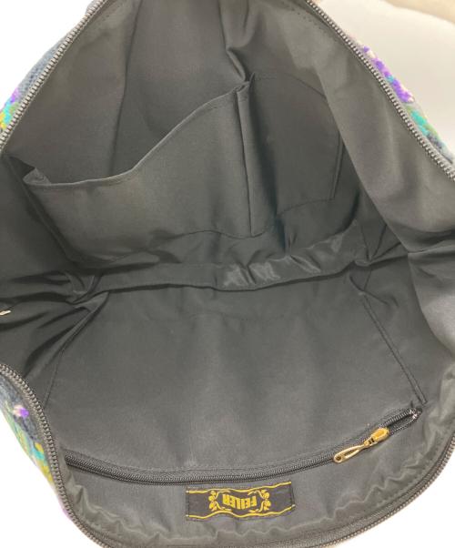 FEILER（フェイラー）FEILER (フェイラー) ショルダーバッグ パープル×ブラック 未使用品の古着・服飾アイテム