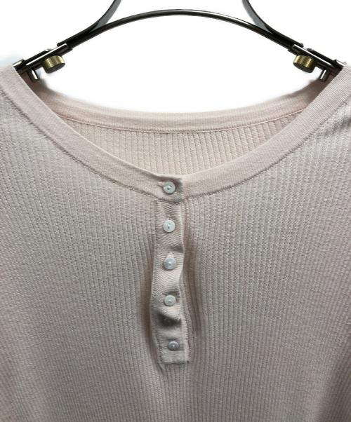 SLOBE IENA（スローブ イエナ）SLOBE IENA (スローブ イエナ) ヘンリーネックプルオーバー ピンク サイズ:FREEの古着・服飾アイテム