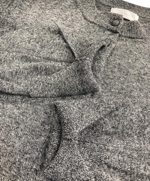 RIVE DROITE（リヴドロワ）RIVE DROITE (リヴドロワ) ヘンプMIXコンパクトカーディガン グレー サイズ:FREEの古着・服飾アイテム