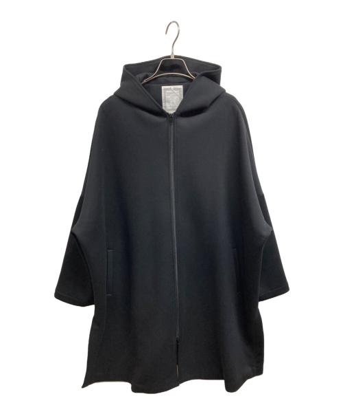 BEARDSLEY（ビアズリー）BEARDSLEY (ビアズリー) ダンボールフーデッドコート ブラック サイズ:Freeの古着・服飾アイテム