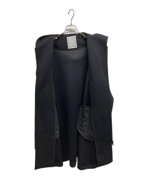 BEARDSLEY（ビアズリー）BEARDSLEY (ビアズリー) ダンボールフーデッドコート ブラック サイズ:Freeの古着・服飾アイテム