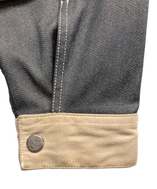 PHAT FARM（ファットファーム）PHAT FARM (ファットファーム) 切替カバーオール ブラック×ベージュ サイズ:XLの古着・服飾アイテム