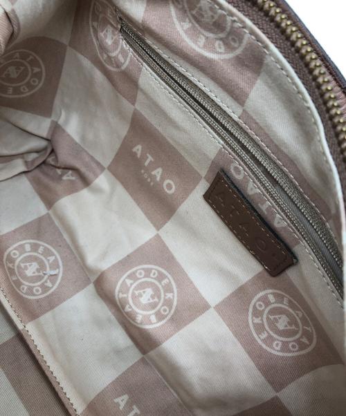 ATAO（アタオ）ATAO (アタオ) ハンドバッグ ピンクの古着・服飾アイテム