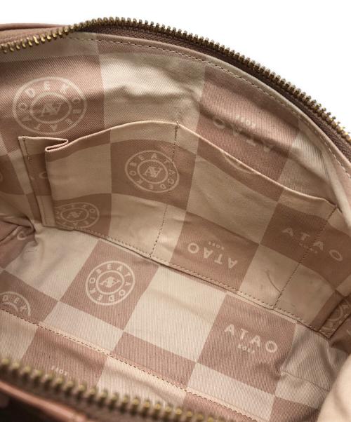 ATAO（アタオ）ATAO (アタオ) ハンドバッグ ピンクの古着・服飾アイテム