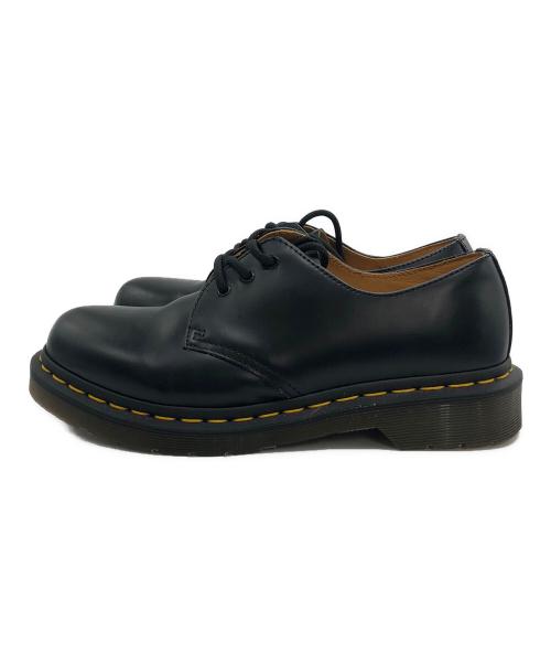 Dr.Martens（ドクターマーチン）Dr.Martens (ドクターマーチン) 3ホールレザーシューズ ブラック サイズ: UK5の古着・服飾アイテム