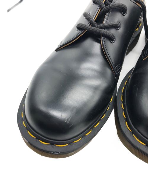 Dr.Martens（ドクターマーチン）Dr.Martens (ドクターマーチン) 3ホールレザーシューズ ブラック サイズ: UK5の古着・服飾アイテム