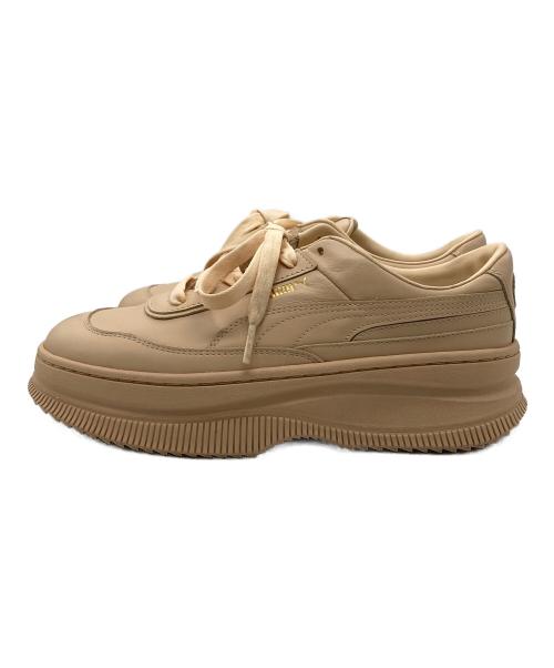 PUMA（プーマ）PUMA (プーマ) ローカットスニーカー ベージュ サイズ:25cmの古着・服飾アイテム
