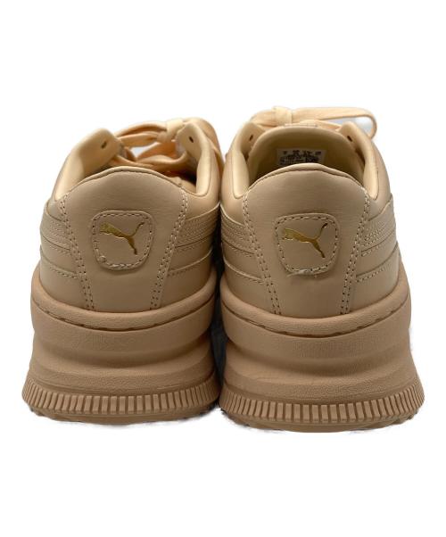PUMA（プーマ）PUMA (プーマ) ローカットスニーカー ベージュ サイズ:25cmの古着・服飾アイテム