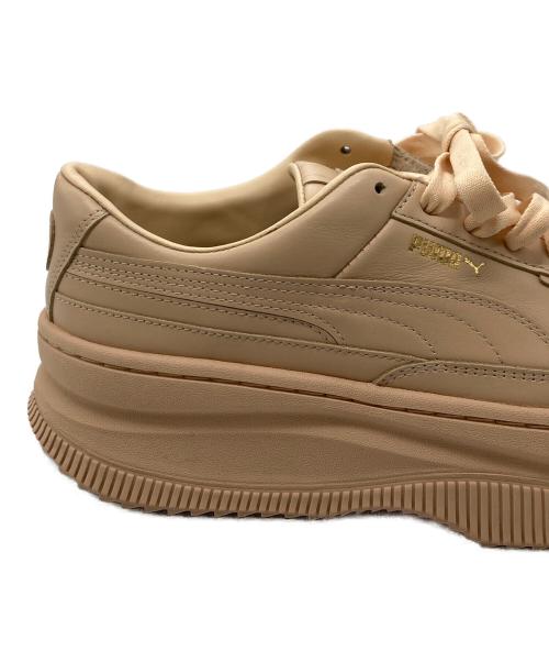 PUMA（プーマ）PUMA (プーマ) ローカットスニーカー ベージュ サイズ:25cmの古着・服飾アイテム