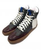 DSQUARED2ディースクエアード）の古着「ハイカットスニーカー」｜グレー
