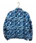 A BATHING APE (アベイシングエイプ) ABC CAMO LOGO COACH JACKET ブルー サイズ:S：16000円