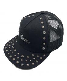 SUPREME×b.b.Simon（シュプリーム×ビービーサイモン）の古着「Studded Canvas Cap」｜ブラック