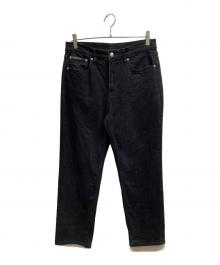 Calvin Klein（カルバンクライン）の古着「Stretch Extensibleデニムパンツ/Calvin Kleinパンツ」｜ブラック