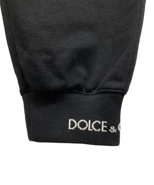DOLCE & GABBANA（ドルチェ＆ガッバーナ）DOLCE & GABBANA (ドルチェ＆ガッバーナ) DGロゴウエストバンド ジョギングパンツ ブラック サイズ:44の古着・服飾アイテム