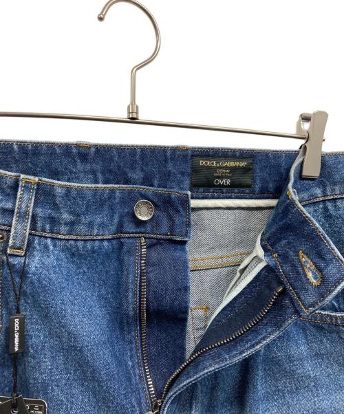 DOLCE & GABBANA（ドルチェ＆ガッバーナ）DOLCE & GABBANA (ドルチェ＆ガッバーナ) PLAQUE LOGO JEANS インディゴ サイズ:48の古着・服飾アイテム