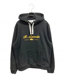 LACOSTE（ラコステ）の古着「プルオーバーパーカー」｜ブラック
